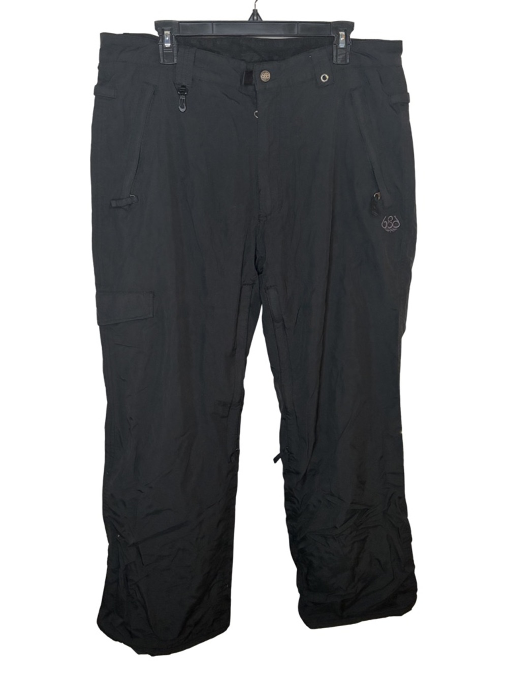 686‎ Mannul Snowboard Pants Mens L Black Insulated Ski Snow